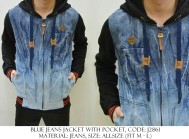 Jaket Brother Bross Motif Jeans