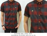 Kemeja Flanel  Kode 3033