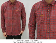 Kemeja Flanel Kode 2995