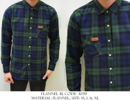 Kemeja Flanel  Kode 3039