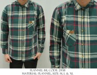 Kemeja Flanel Kode 2938