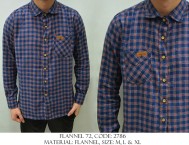 Kemeja Flanel Kode 2786