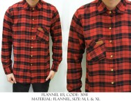 Kemeja Flanel  Kode 3041