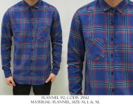 Kemeja Flanel Kode 2942