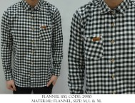 Kemeja Flanel Kode 2990