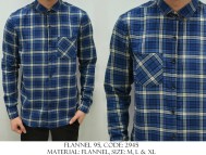 Kemeja Flanel Kode 2945