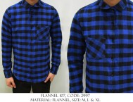 Kemeja Flanel Kode 2997