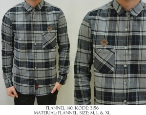 Kemeja Flanel Kode 3156
