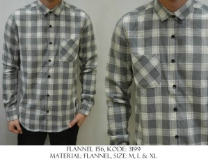 Kemeja Flanel Kode 3199
