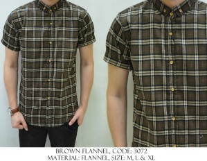 Kemeja Flanel Kode 3072