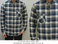 Kemeja Flanel Kode 3182