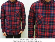 Kemeja Flanel  Kode 3116