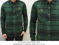 Kemeja Flanel Kode 3179
