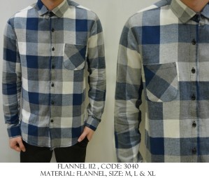 Kemeja Flanel  Kode 3040