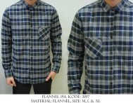 Kemeja Flanel Kode 3197