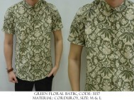 Green Floral Batik