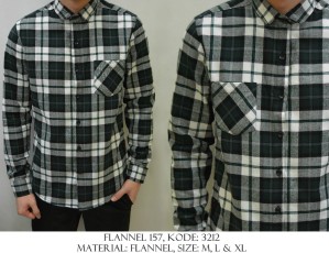 Kemeja Flanel Kode 3212