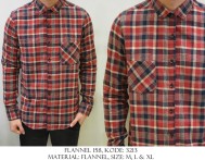 Kemeja Flanel Kode 3213