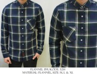 Kemeja Flanel Kode 3214