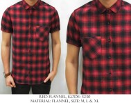 Kemeja Flanel Kode 3230
