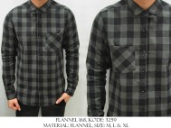 Kemeja Flanel Kode 3259