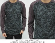 Butterfly Ink Raglan
