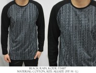 Black Rain Raglan