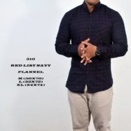 FLANEL RED LIST NAVY