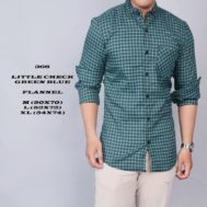 FLANEL LITTLE CHECK GREEN