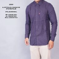 FLANEL LITTLE CHECK PURPLE