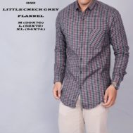 FLANEL LITTLE CHECK GREY