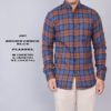 FLANEL BROWN CHECK BLUE