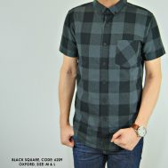 KEMEJA BLACK SQUERE