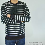 SWEATER BLACK STRIPE