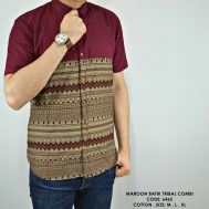 MAROON BATIK TRIBAL COMBI